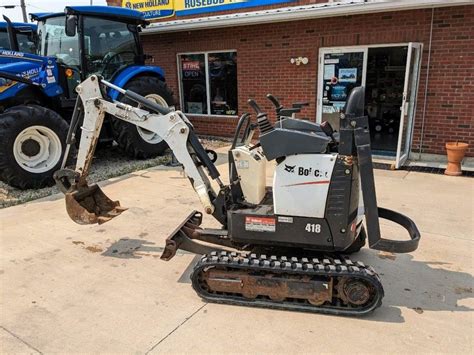 2016 bobcat 418 mini excavator|bobcat 418 craigslist.